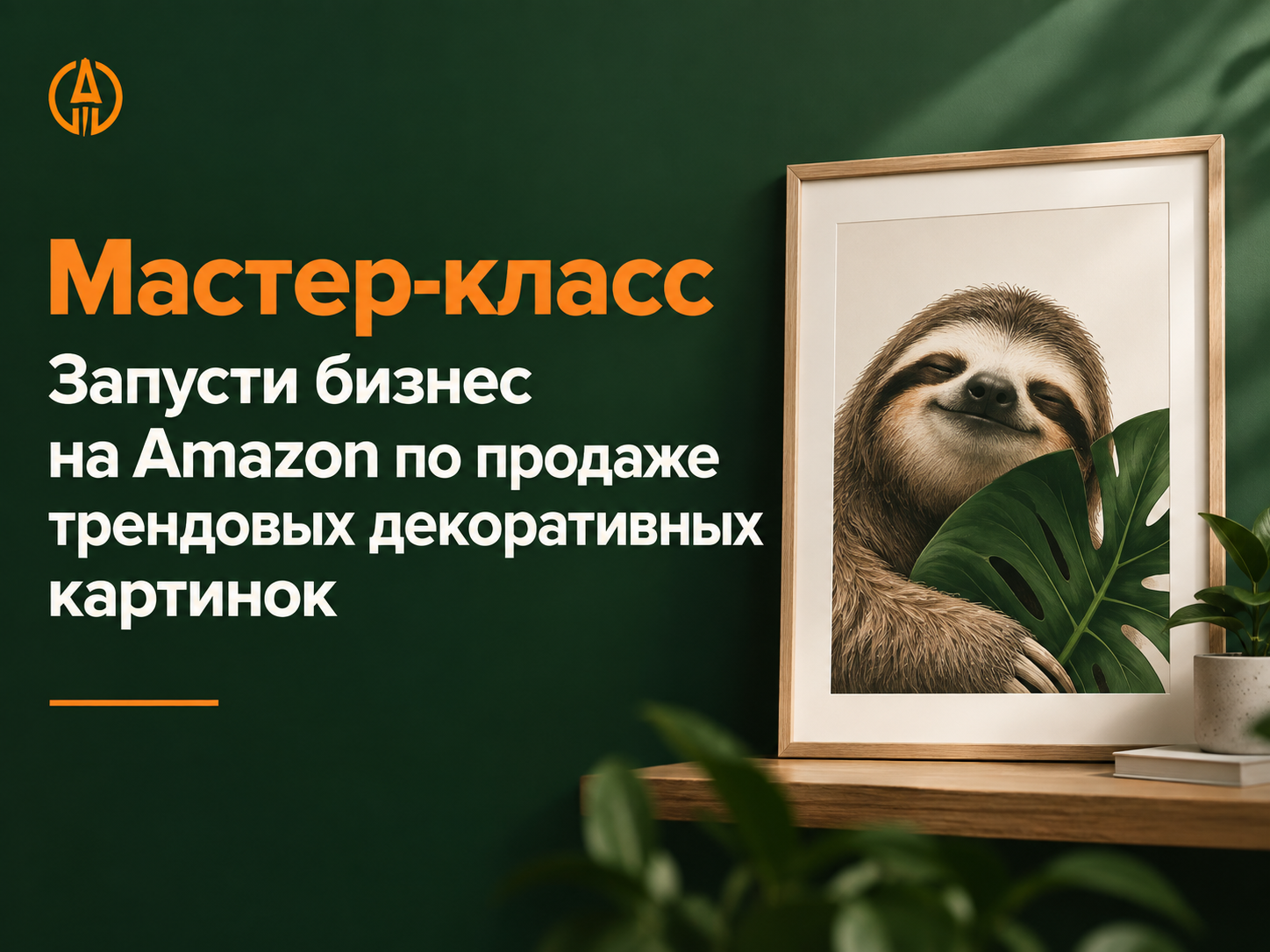 Мастер-класс "Запусти бизнес на Amazon по продаже трендовых декоративных картинок"